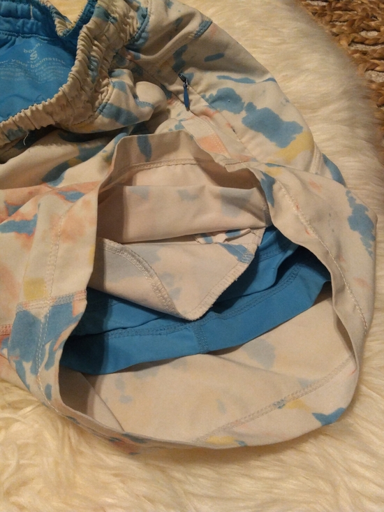 Birddogs Men's Size Small Tie Dye Classic Lined Athletic 7" Gym Shorts with Zip - Picture 5 of 10